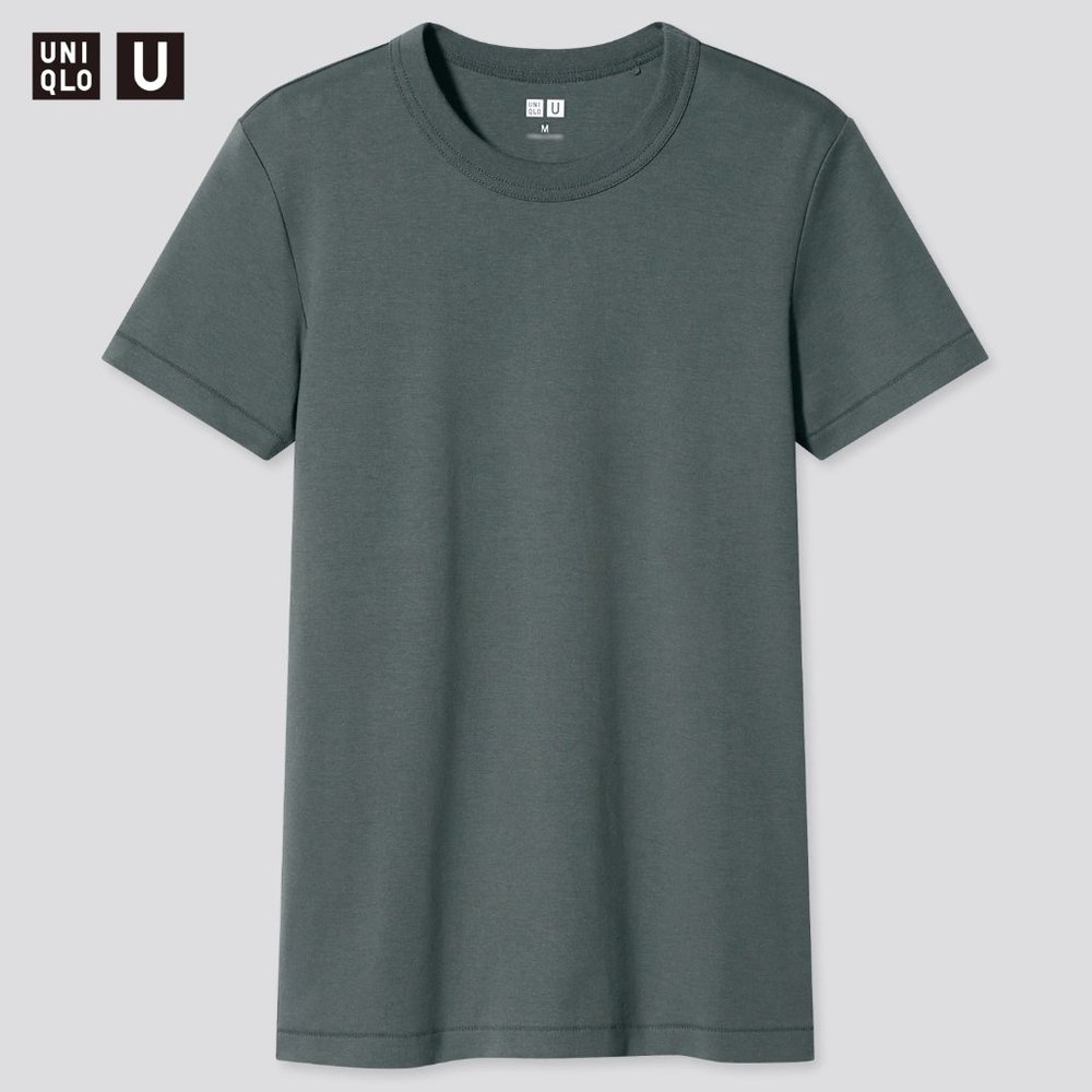 Uniqlo | U Crew Neck Short-Sleeve T-Shirt, Olive